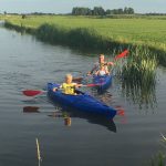 Opgroeien op een camping Friesland kanovaren