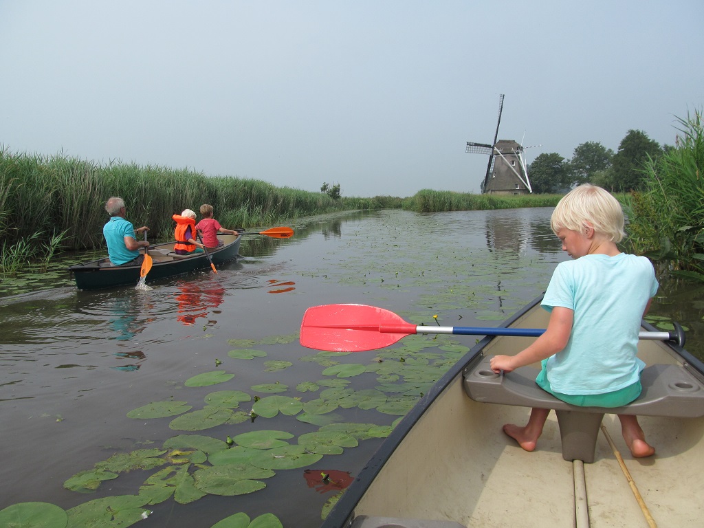 canoeing to Kollum