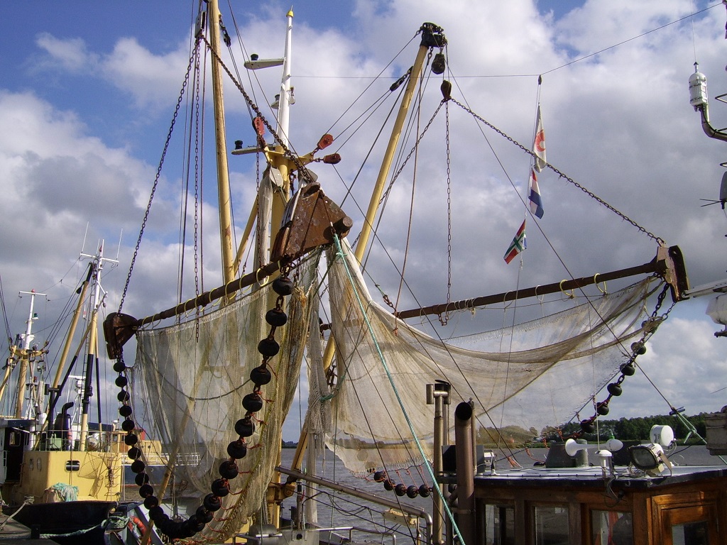 fishing harbour Zoutkamp