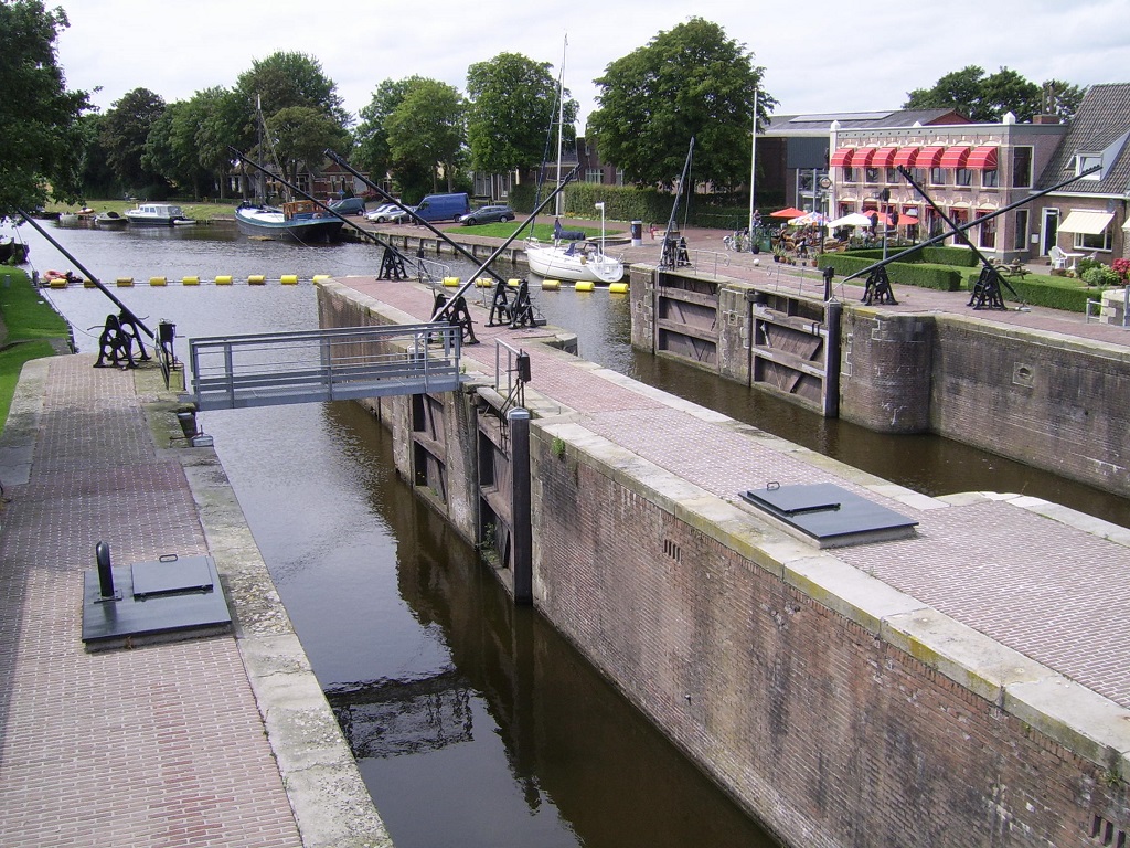 alte Schleuse Dokkumer Nieuwe Zijlen