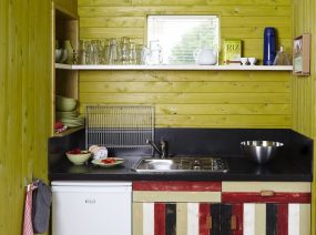 kitchen ecolodge Lauwersmeer Friesland Netherlands