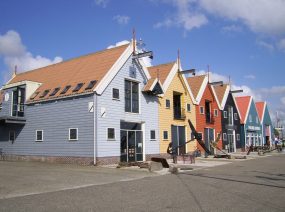 harbour of Zoutkamp Groningen Netherlands