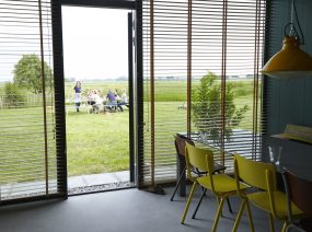 Tagungsräume draußen Lauwersmeer Friesland Niederlande