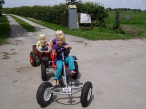 kindvriendelijke skelters camping Lauwersmeer Friesland