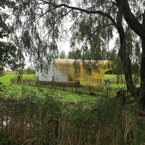 Theo van der Veer en Aniek Blije Station Camping Friesland